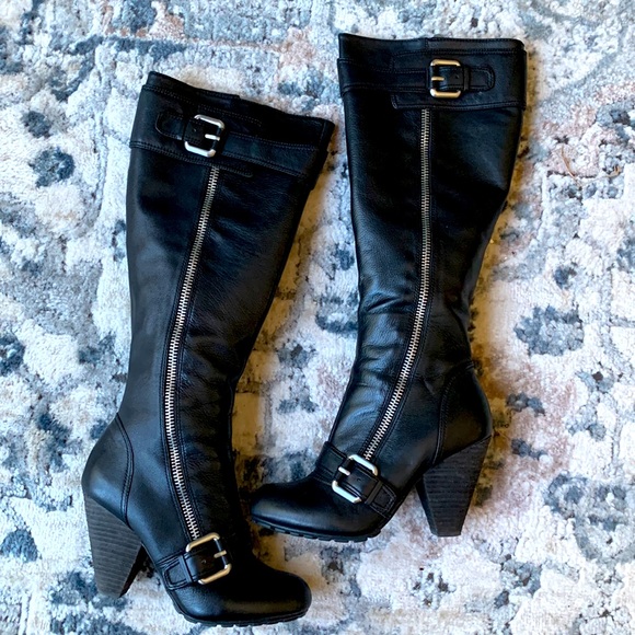 Vince Camuto Leather Boots - Picture 5 of 11
